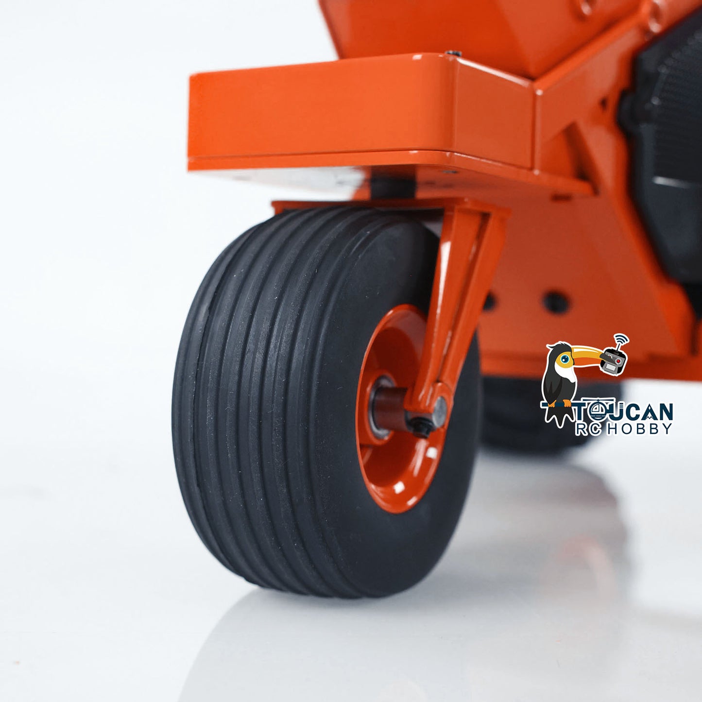 TOUCAN 1/14 RC Hydraulic Log Loader LESU AOUE 225A Remote Control Sugarcane Loader Grabber 4CH Valve RTR Model Battery Radio
