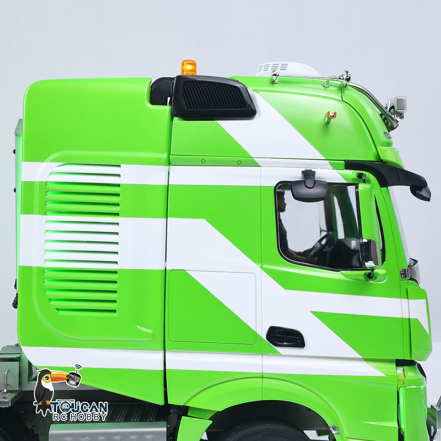 Unitru-01 3363 1/14 RC Tractor Truck 10*10 Metal Chassis Smoke ST8 Radio Differential Lock Light