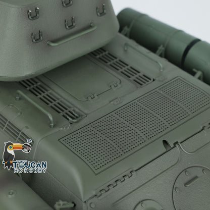 Henglong 1/16 7.0 Soviet T34-85 RC Tank 3909 360 Degrees Metal Wheels Tracks Wheels Suspension Radio Controller Infrared Combating Transmitter & Receiver