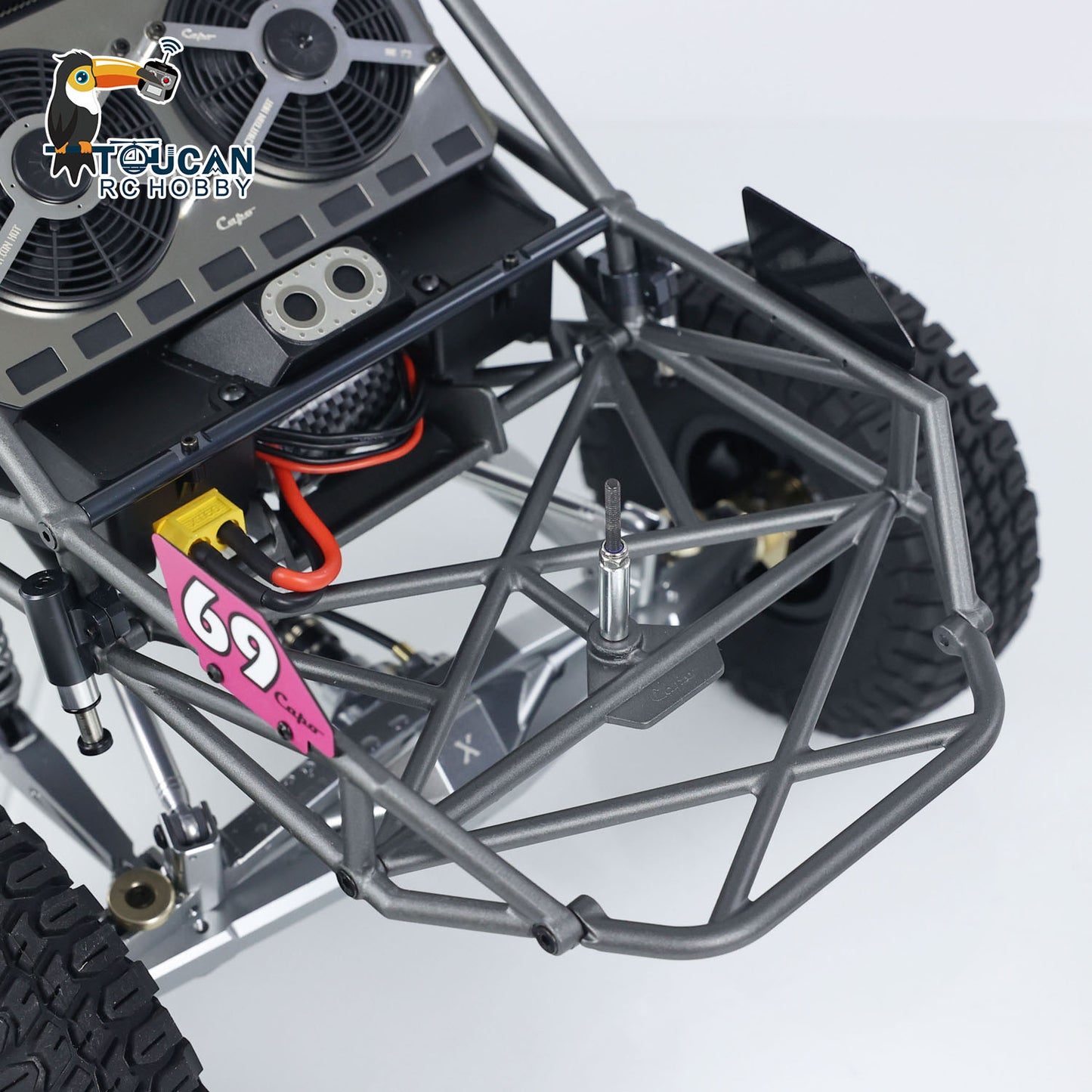 US Stock Capo U4 Queen 1/8 RC Crawler Light Sounds Smoke 2 Speed Radio Control Racing Vehicle CD1582X