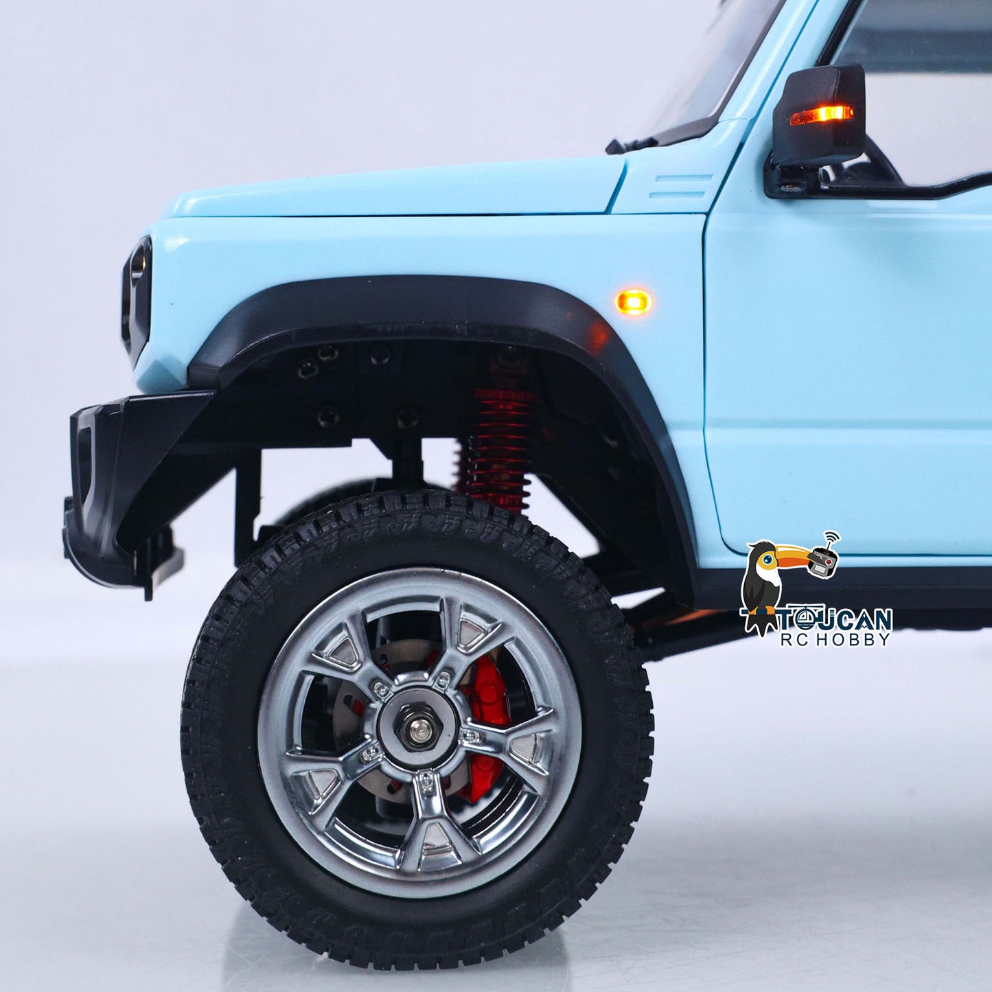 In Stock RTR 1/16 HG Remote Control Off Road Car Electric RC Crawler Light System Smoke Unit Metal Gear Drive Shaft Battery Charger