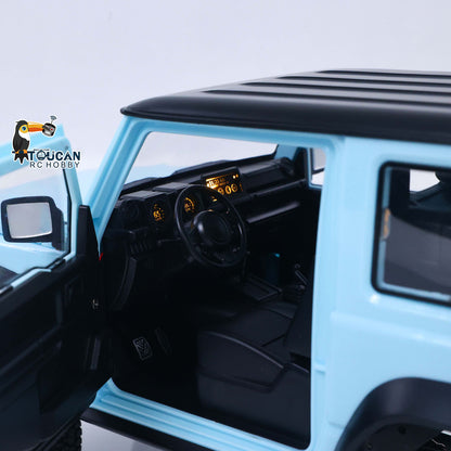 In Stock RTR 1/16 HG Remote Control Off Road Car Electric RC Crawler Light System Smoke Unit Metal Gear Drive Shaft Battery Charger
