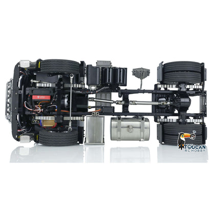 LESU 1/14 RC Tractor Truck for TGS 4x2 Remote Control Painted Car Metal Chassis W/ Motor Servo Battery Radio System Charger