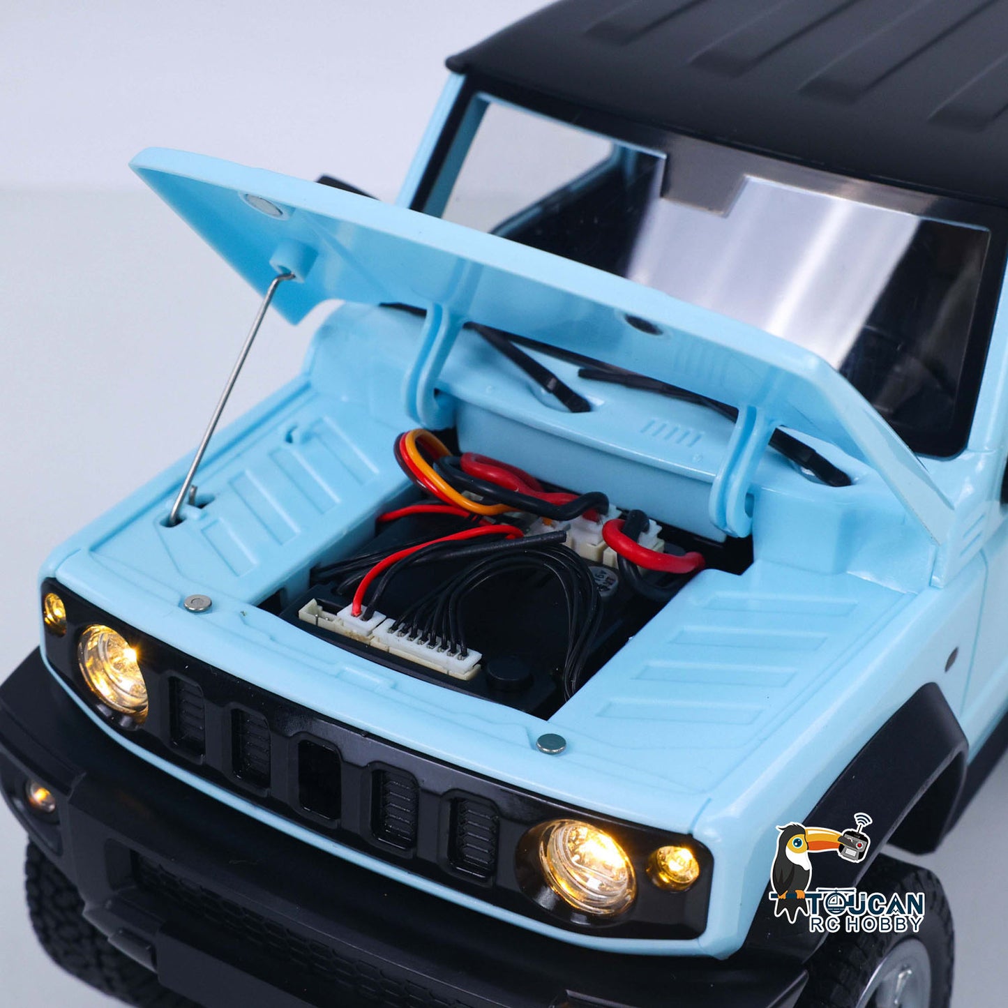In Stock RTR 1/16 HG Remote Control Off Road Car Electric RC Crawler Light System Smoke Unit Metal Gear Drive Shaft Battery Charger