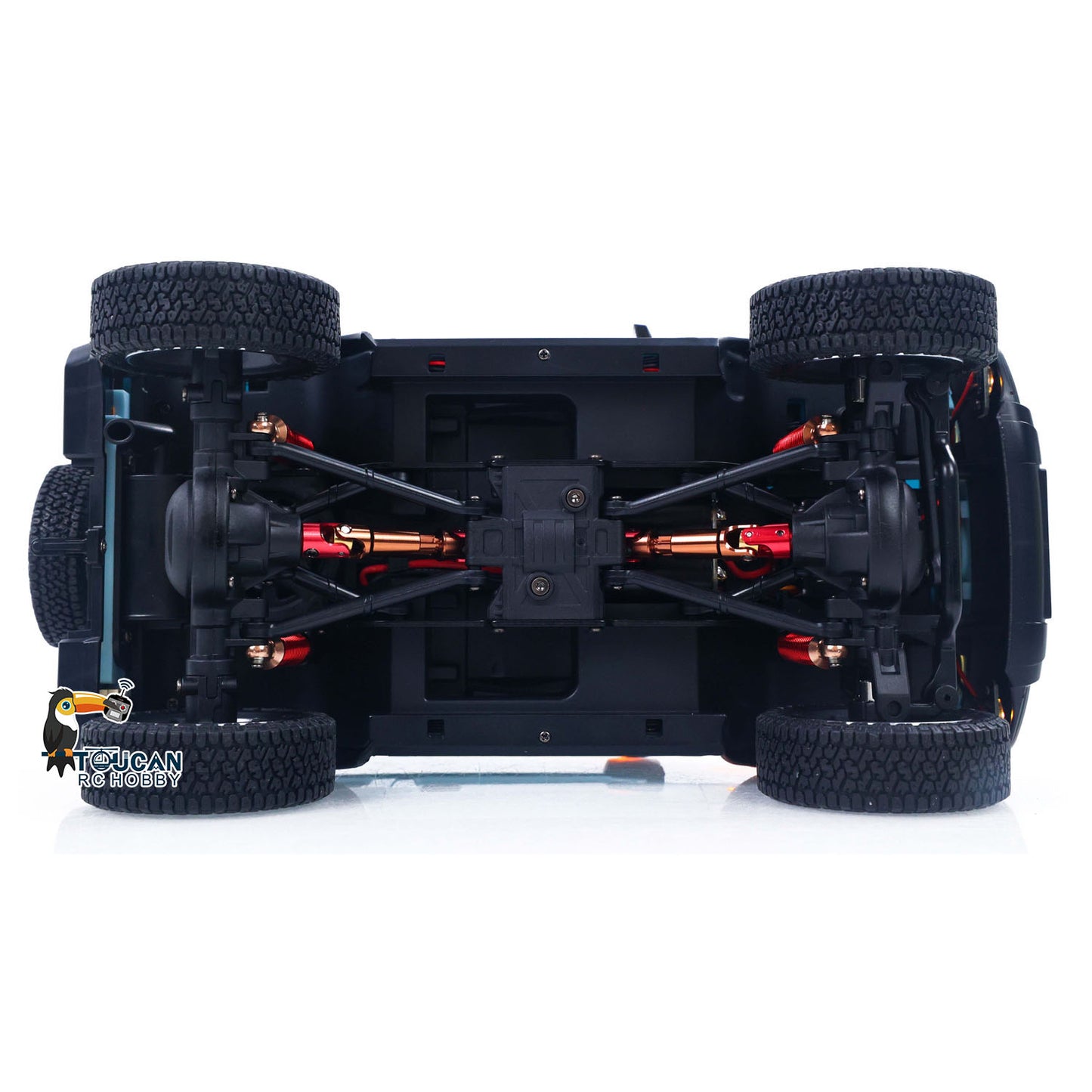 In Stock RTR 1/16 HG Remote Control Off Road Car Electric RC Crawler Light System Smoke Unit Metal Gear Drive Shaft Battery Charger