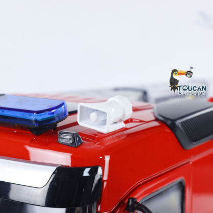 TOUCAN RC HOBBY 1/14 RTR Electric Model Car 4X4 Metal Axles Gearbox Remote Control Fire Fighting Vehicle Flysky i6S Radio 2Speed Light Sound