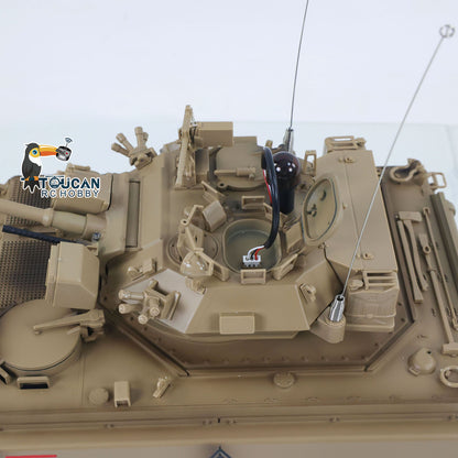 In Stock TD 1/16 RC Military Tank M2412-A M113A1 MRV 320 Turret Rotary Barrel Recoil Elevation Infrared Driving Wheel Idlers Gearbox
