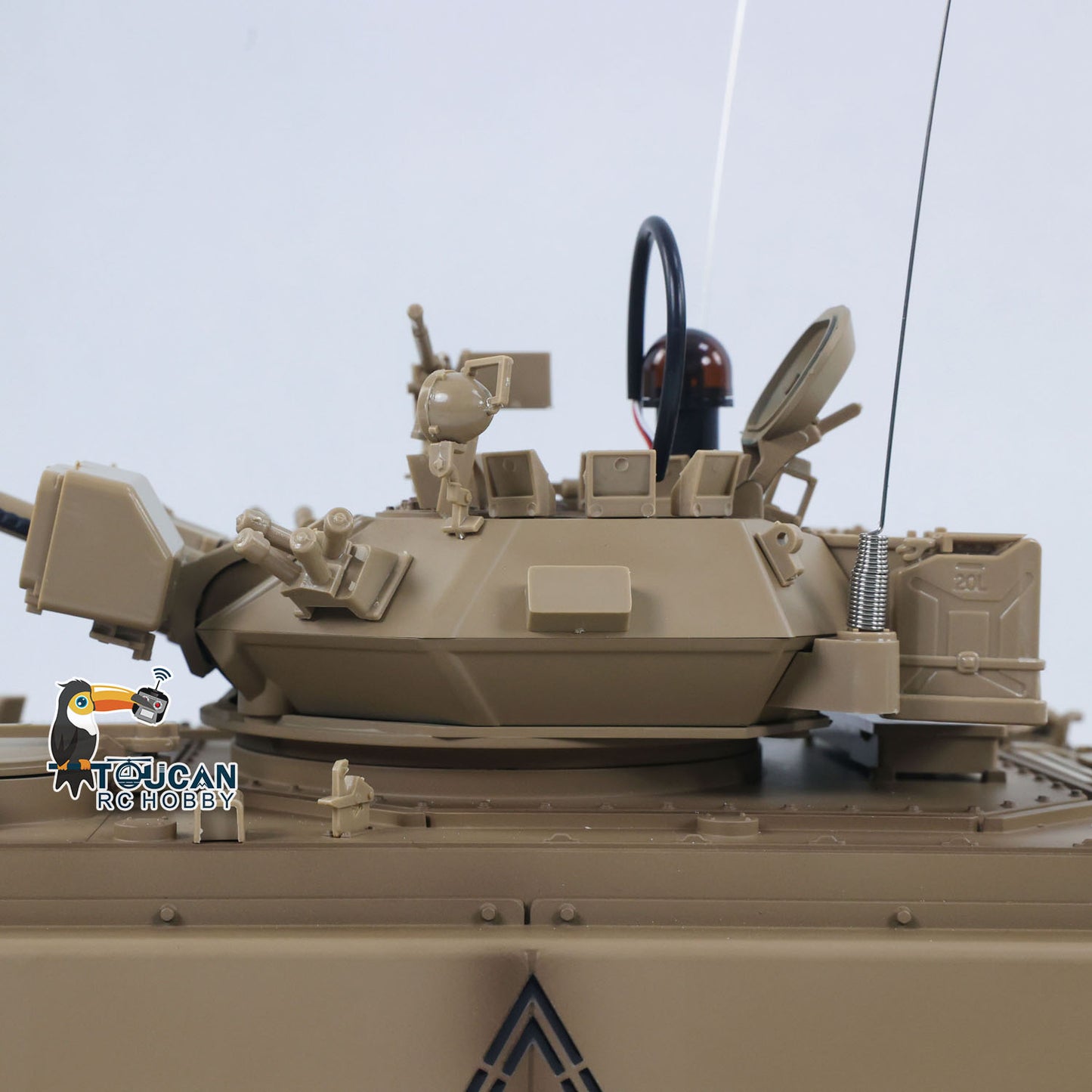 US Stock TD 1/16 RC Military Tank M2412-A M113A1 MRV 320 Turret Rotary Barrel Recoil Elevation Infrared Driving Wheel Idlers Gearbox