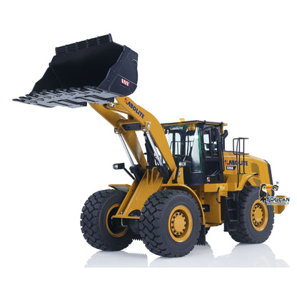 US Stock HUINA K966 KABOLITE 2.4Ghz 1/16 Scale Hydraulic RC Loader 966 Truck Car RTR Model W/7500mAh Battery Charger Light Transmitter