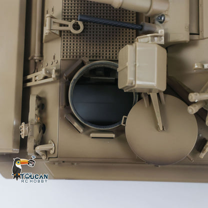 US Stock TD 1/16 RC Military Tank M2412-A M113A1 MRV 320 Turret Rotary Barrel Recoil Elevation Infrared Driving Wheel Idlers Gearbox