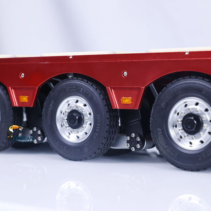 Degree 996 8 Axles Metal Painted 1/14 RC Hydraulic Trailer Remote Control Truck Model 5+3 Hydraulically Suspended Truck