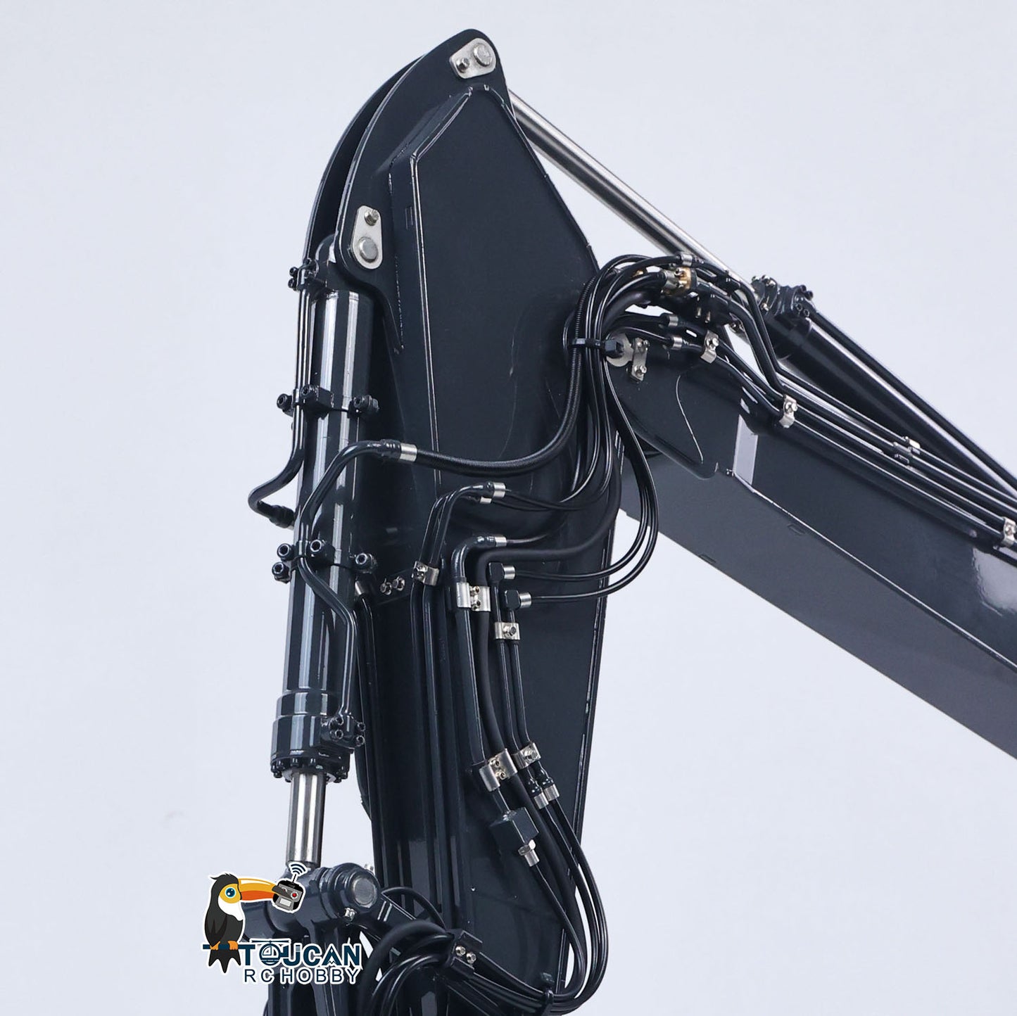 Flash Sale Metal 1/14 Super Frog Remote Control Hydraulic Excavator E400 Pro 9CH Valves RC Digger 35KG Servo 3 Pump Light Sound System
