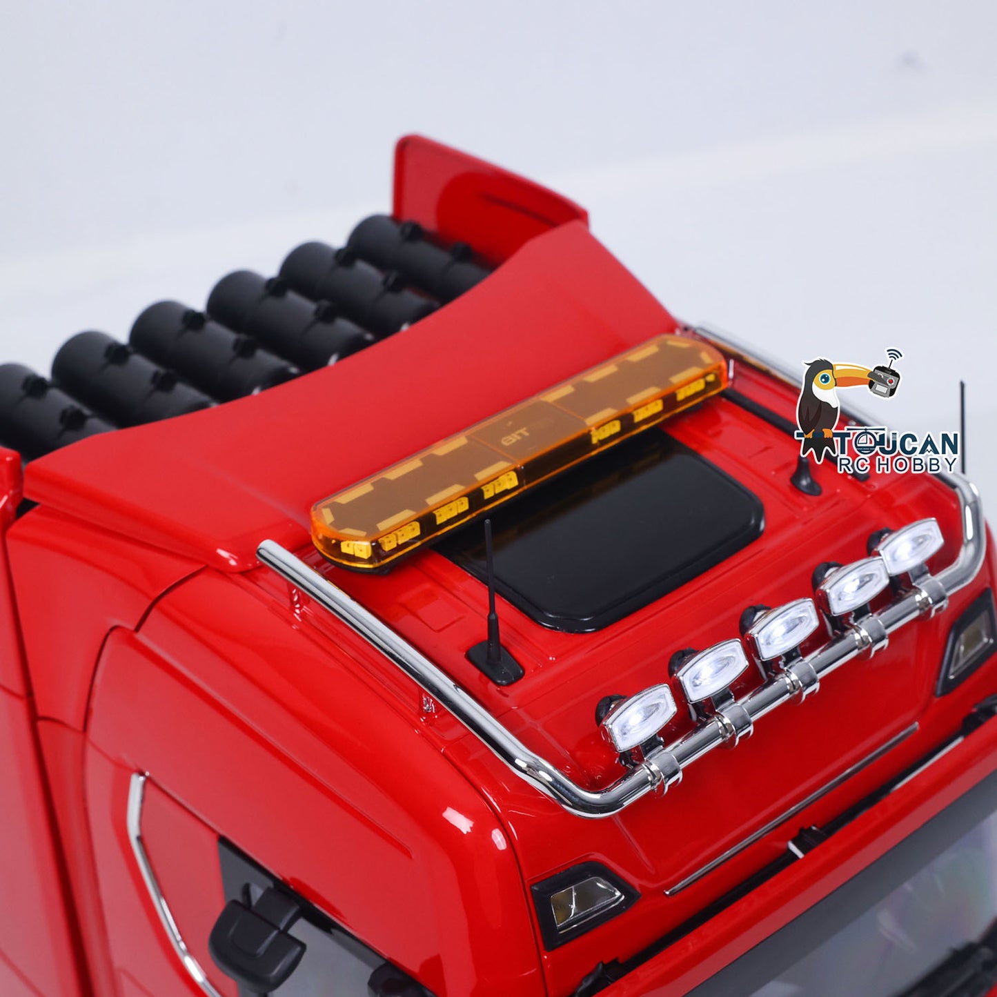 SC 770S 1/14 8*8 Radio Control Tractor Truck Wheel Side Reduction Axles Three Speed Transmission Hobbywing 1060 ESC 35T Motor