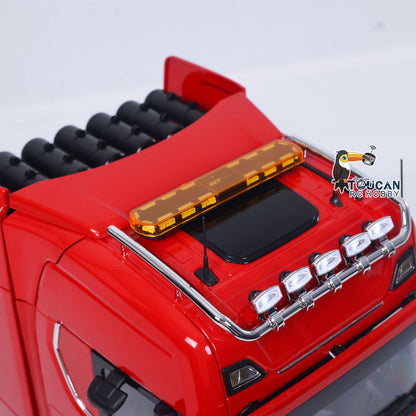 SC 770S 1/14 8*8 Radio Control Tractor Truck Wheel Side Reduction Axles Three Speed Transmission Hobbywing 1060 ESC 35T Motor