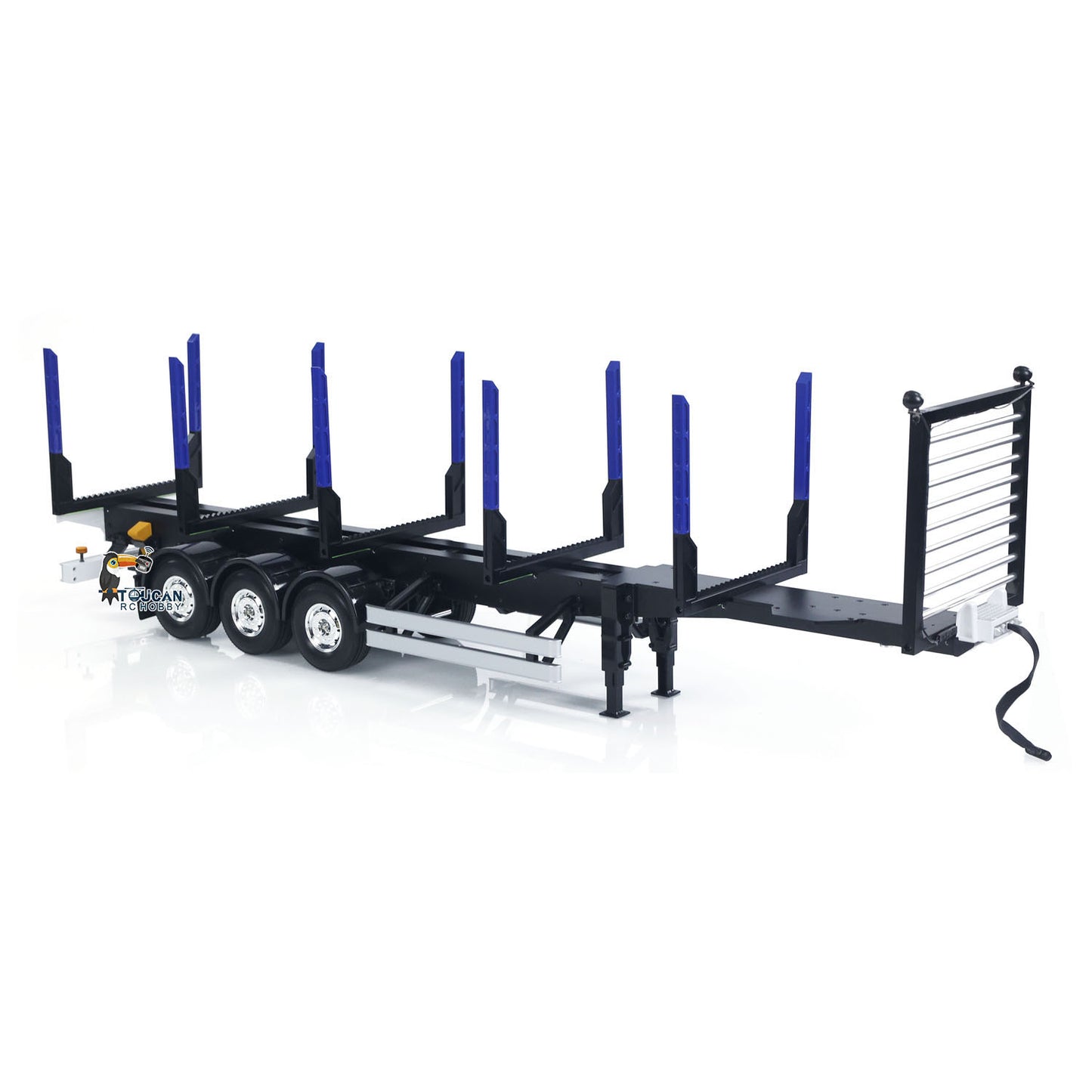 Toucan 3Axles 1/14 Timber Trailer for Remote Control Logging Truck DIY 1/14 RC TAMIYA Tractor Model