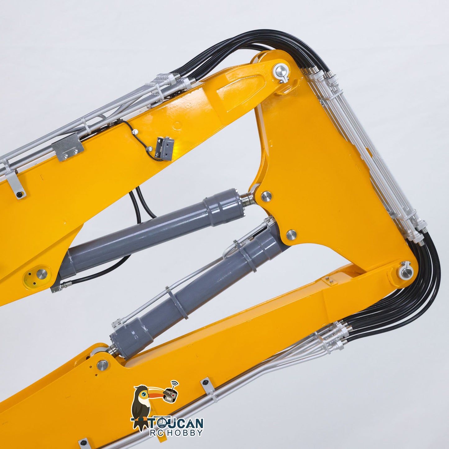 Second Hand 1/14 RC Full Hydraulic Demolition Excavator LESU LR960 Digger Battery Frsky XE