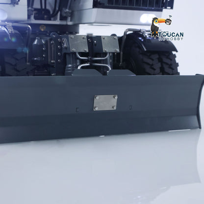 Big Discount 1:14 Metal RC Hydraulic Wheeled Excavator LR914 4*4 3-arms Digger Engineering Vehicle RTR Axle Lock Upgrade Brushless Motor 8-ways Valve PL18EV Lite Radio Controller Light Sound