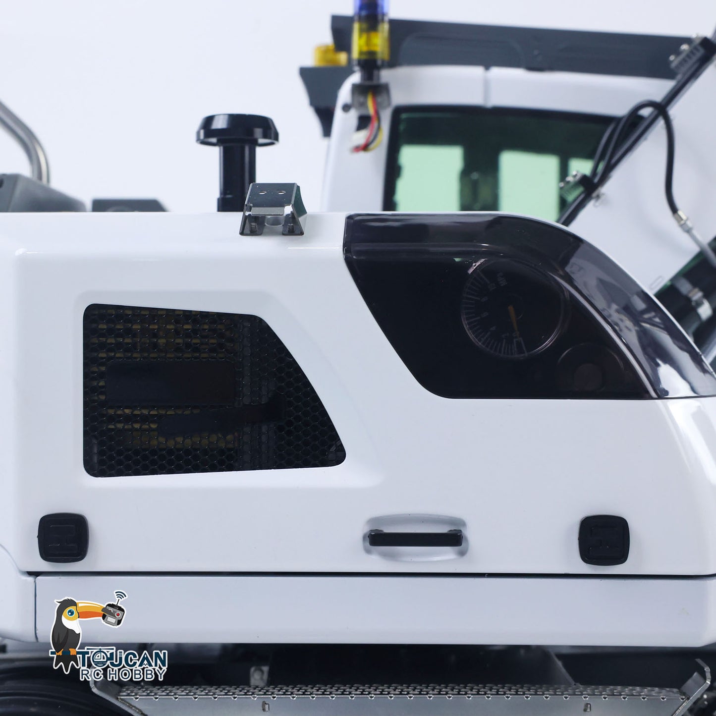 RTR 8CH Valves 1/14 RC Hydraulic Excavator LR914 4x4 Wheeled Digger Differential Lock Hobbywing Brushless Motor ESC Sound System