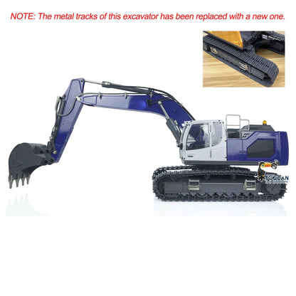 1:14 RC Hydraulic Digger Radio Control Metal Excavator L945 RTR Trucks Battery Transmitter Construction Vehicles Toys Model