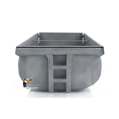 Metal LESU 3Axles 1/14 Hydraulic Dump Trailer A0045 for RC Tractor Truck Vehicle Model DIY TAMIYA Unassembled Unpainted