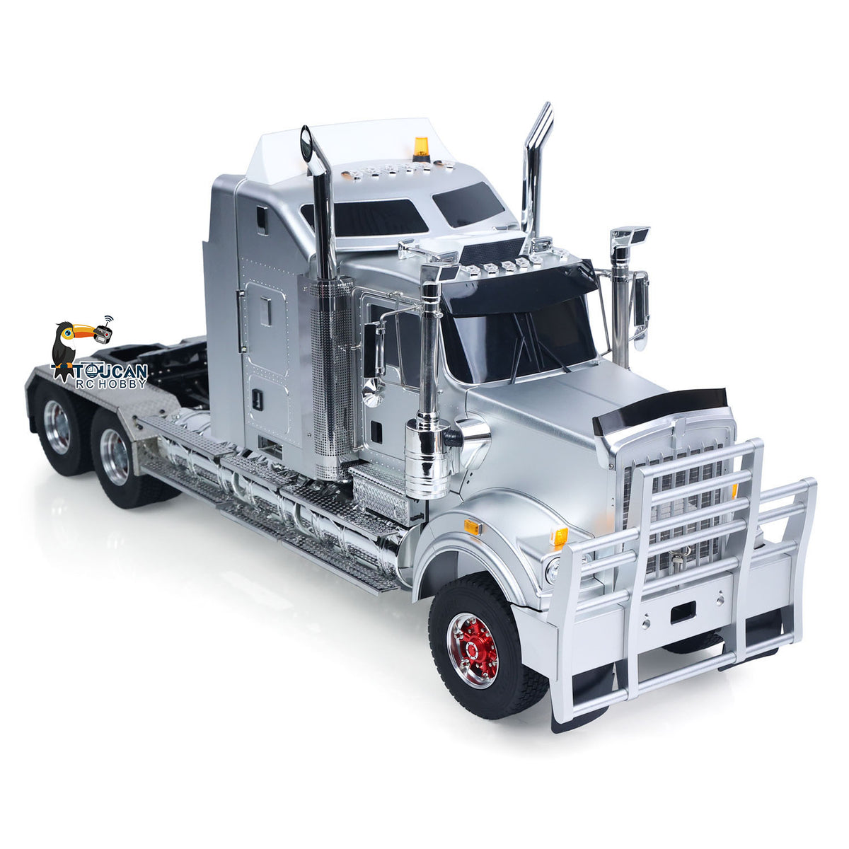 In Stock TOUCAN RC HOBBY JDModel C509 518K 6x4 1/14 Metal Remote Control Tractor Truck 2 Speed Gearbox RC Lorry Car Motor ESC Light Sound System RTR Model