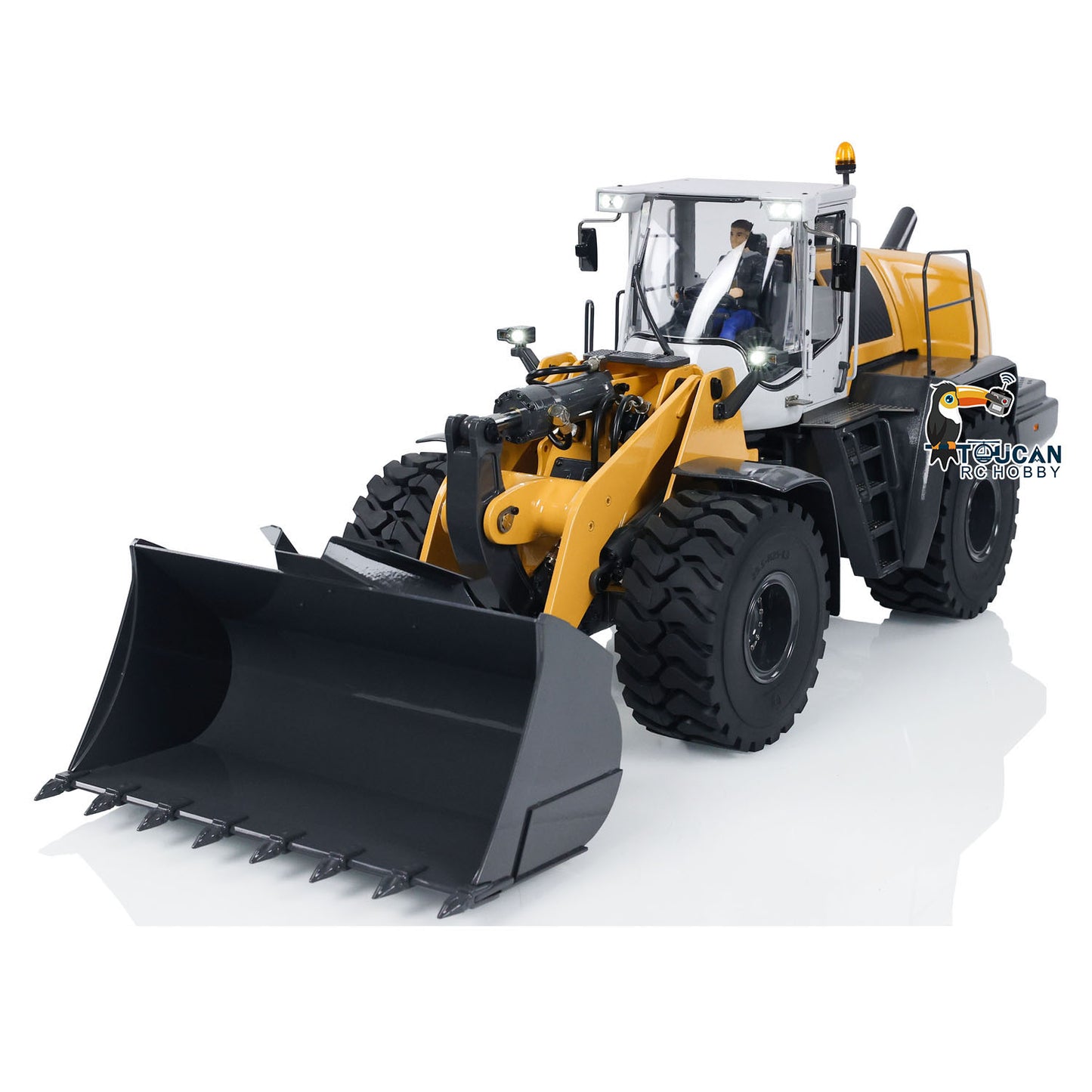 TOUCAN RC HOBBY Fast Free Shipping 1/14 Hydraulic RC Loader XDRC 580 RTR Radio Control Construction Vehicle Sound
