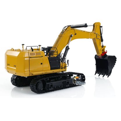 Toucanhobby C374 1/14 Metal RC RTR Hydraulic Excavator Brushless Motor Quick Coupler Light Sound FlySky I6S Controller for Construction Model Collectors