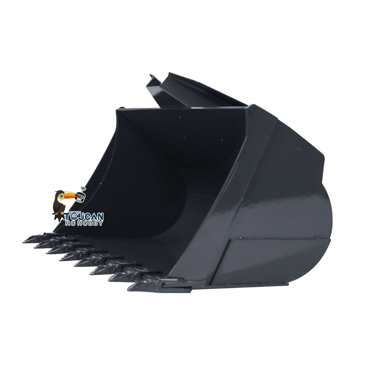 TOUCAN RC HOBBY JZModel 580 1/14 Metal RC PNP Hydraulic Wheel Loader 2 Speed Gearbox Reduction Axle I6S Controller Light Sound for Collectors