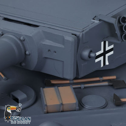 UK Stock Henglong 1/16 Scale 7.0 Upgraded Metal Version German Tiger I RTR RC Tank 3818