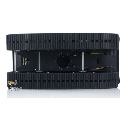 US Stock Metal 1/14 RC Hydraulic Crawler Dump Truck T14R Radio Controlled Tracked Tipper RTR Construction Vehicle ST8 Battery