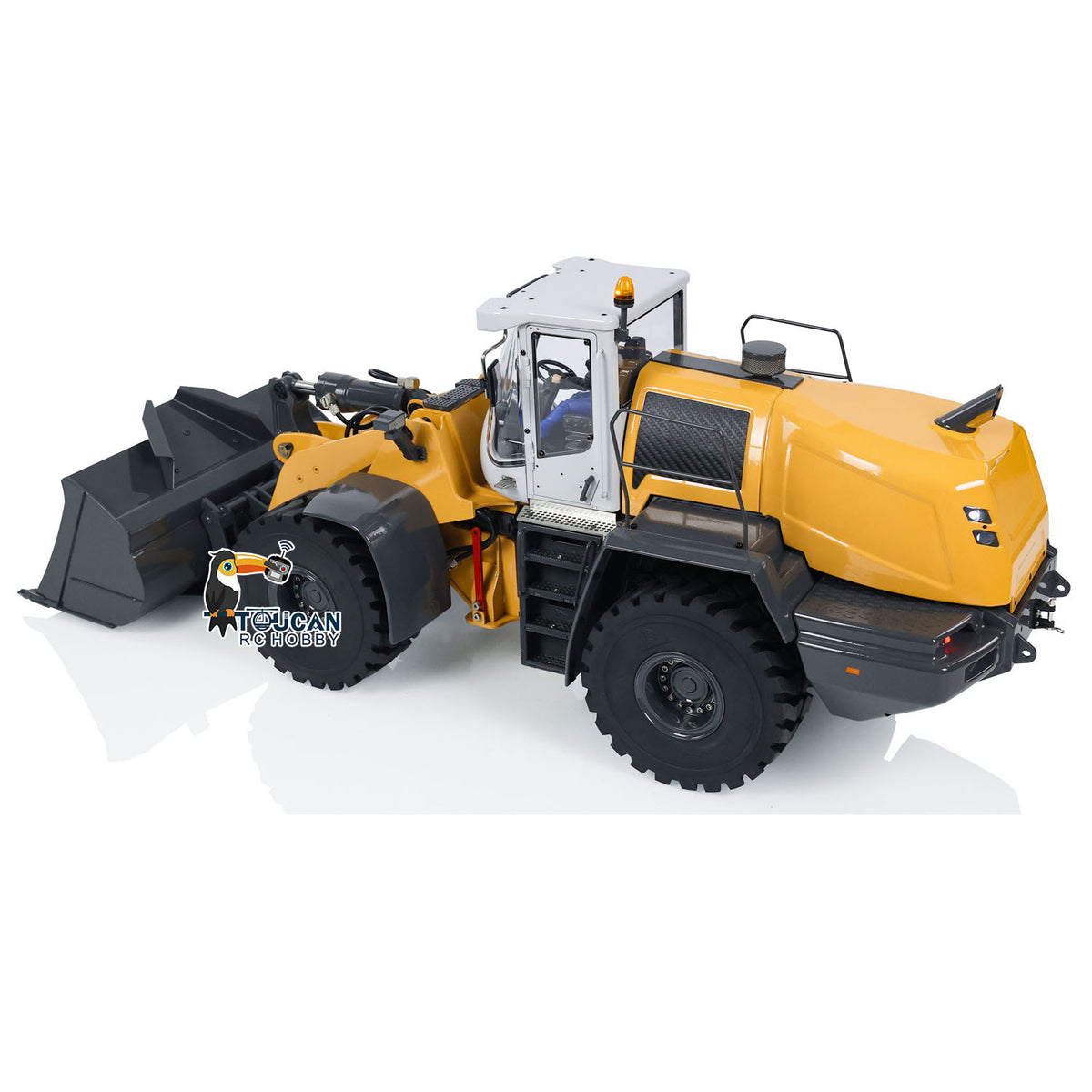 TOUCAN RC HOBBY XDRC 1/14 Scale Hydraulic RC Loader 580 Radio Control Construction Vehicle Electric Model Sound Light DIY Cars
