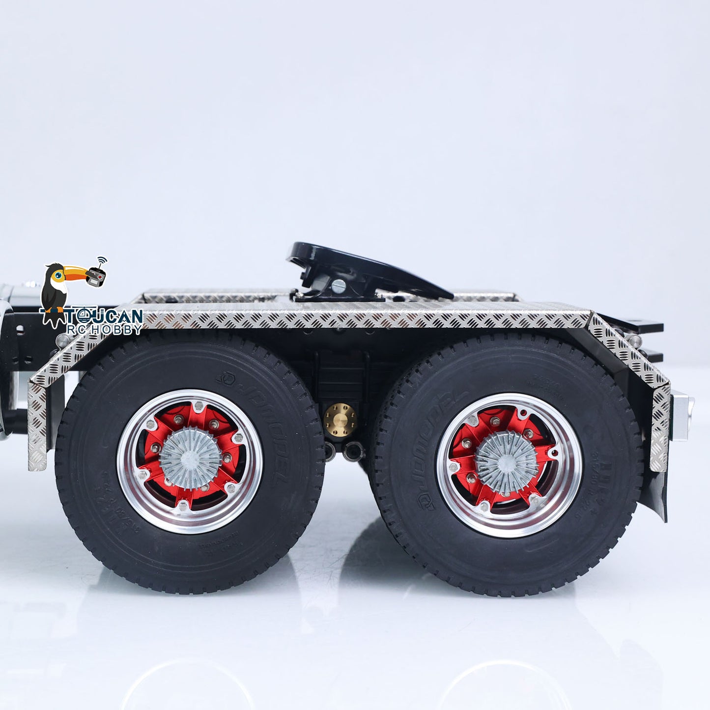 TOUCAN RC HOBBY JDM 518K 6x4 1/14 Metal Remote Control Tractor Truck W509 2 Speed Gearbox RC Lorry Car Motor ESC Light Sound System RTR Model