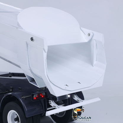 Metal LESU 3Axles 1/14 Hydraulic Dump Trailer for RC Tractor Truck DIY TAMIYA Radio Controlled Lorry Car 1851 3363 R470 770S