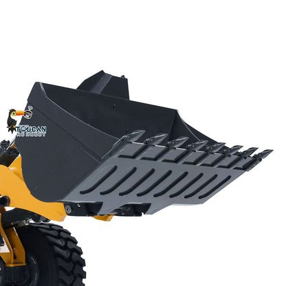 TOUCAN RC HOBBY JZModel 580 1/14 Metal RC PNP Hydraulic Wheel Loader 2 Speed Gearbox Reduction Axle I6S Controller Light Sound for Collectors