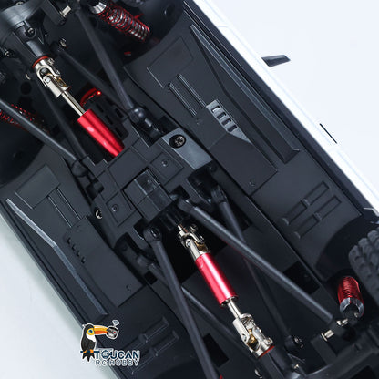 LDRC LD18401PRO 1/18 Remote Control Rock Crawler Car 4X4 RC Off Road Vehicle Model Brushless Motor Metal Drive Shafts Lights