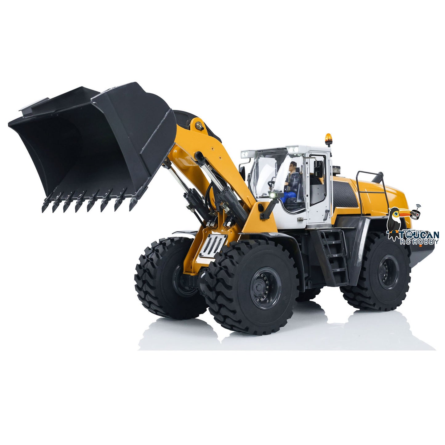 TOUCAN RC HOBBY Fast Free Shipping 1/14 Hydraulic RC Loader XDRC 580 RTR Radio Control Construction Vehicle Sound