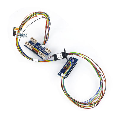 HengLong 1/16 RC Tank Upgrade Modify TK16 Mainboard Sound Board Turret 360DegreesRotation Refit SWB Stabilizer Vector Shooting