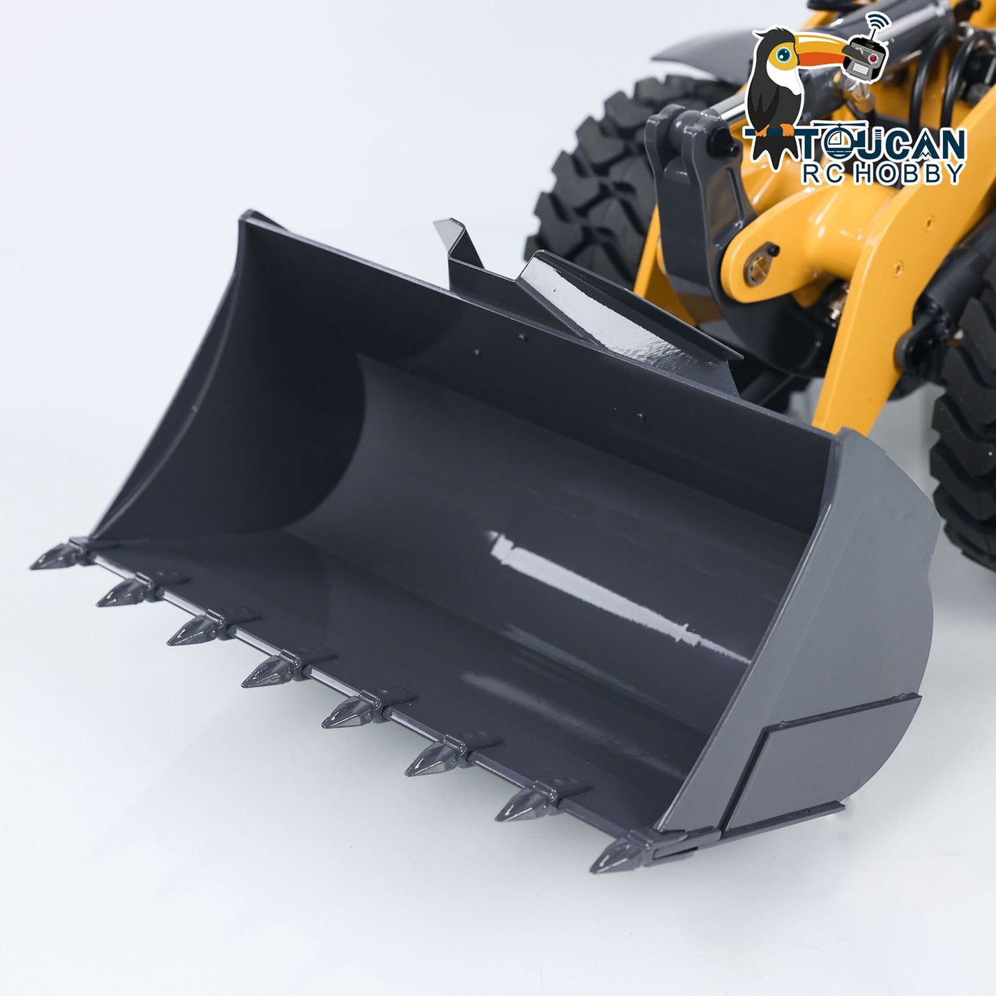 Fast Free Shipping XDRC 580 1/14 Metal RC Hydraulic Loader RTR Engineering Vehicles Smoke Lights