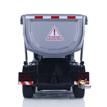 In Stock DoubleE 1/20 6X6 Metal RC Dump Truck E590 003 Electric Lifting Remote Control Tipper Car Model BZ Metal Gears Sounds Lights Battery Motor Radio System RTR