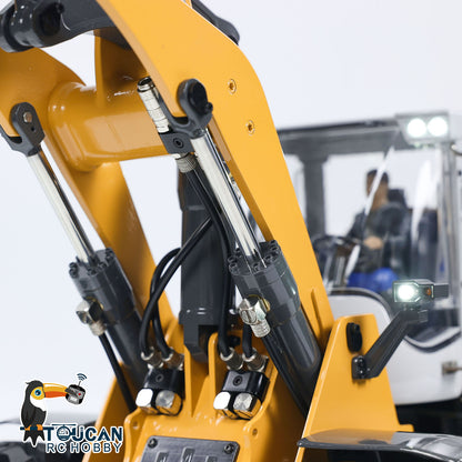 TOUCAN RC HOBBY XDRC 1/14 Scale Hydraulic RC Loader 580 Radio Control Construction Vehicle Electric Model Sound Light DIY Cars