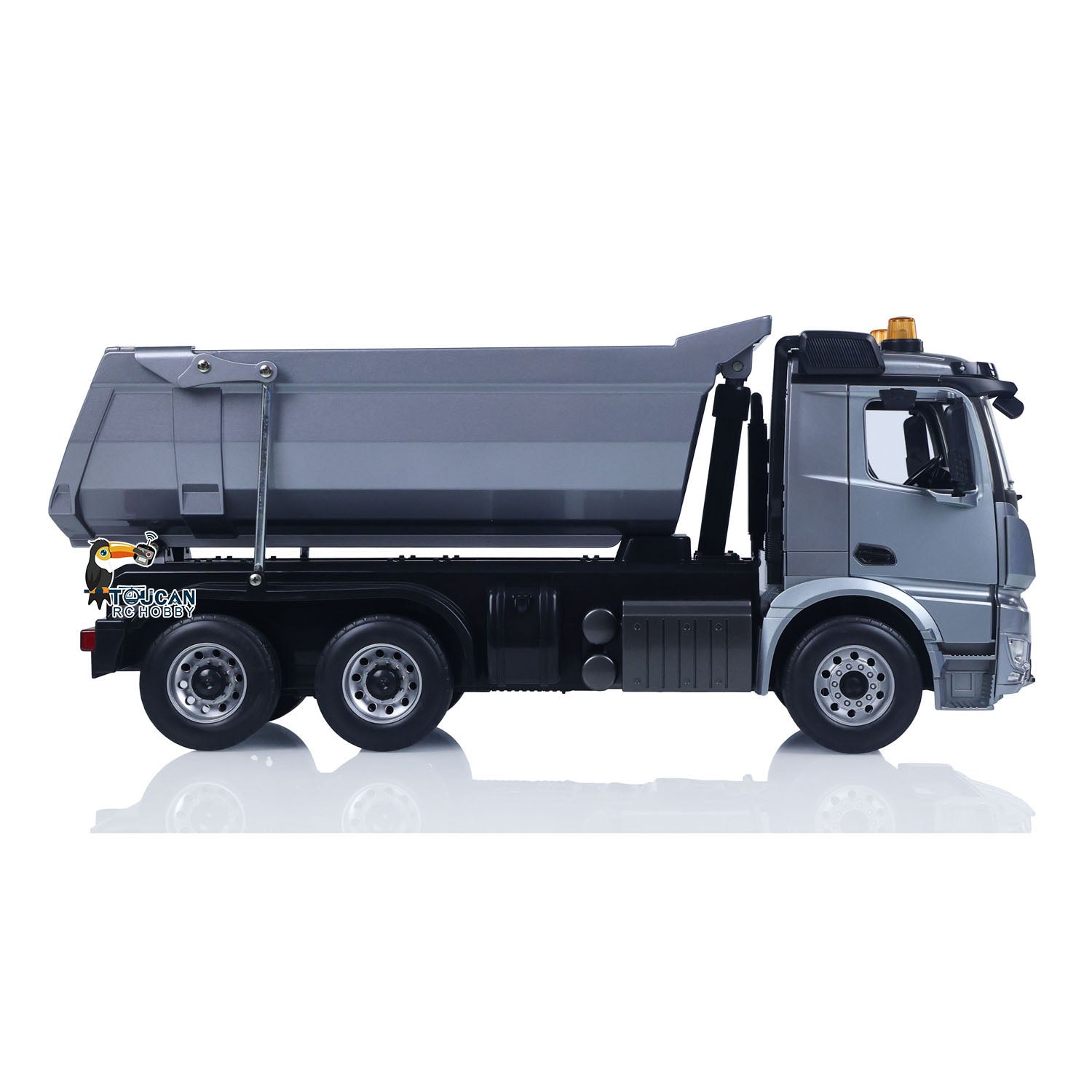 DoubleE 1/20 6X6 Metal RC Dump Truck E590 003 RTR BZ Metal Gears