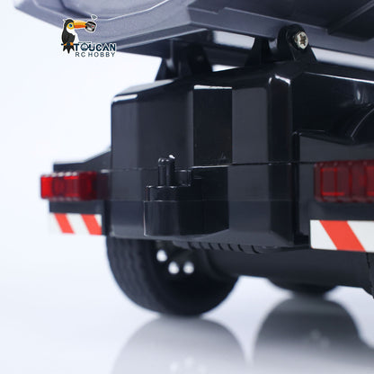 US Stock DoubleE E590 003 1/20 RC Dump Truck 6X6 Electric Lifting Remote Control Tipper Metal Gears Sounds Lights Model Vehicle RTR