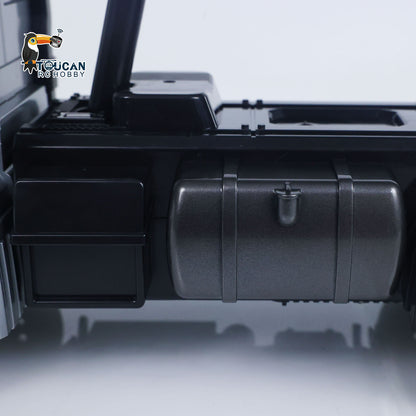 In Stock DoubleE 1/20 6X6 Metal RC Dump Truck E590 003 Electric Lifting Remote Control Tipper Car Model BZ Metal Gears Sounds Lights Battery Motor Radio System RTR