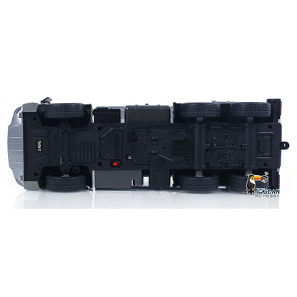 In Stock DoubleE 1/20 6X6 Metal RC Dump Truck E590 003 Electric Lifting Remote Control Tipper Car Model BZ Metal Gears Sounds Lights Battery Motor Radio System RTR