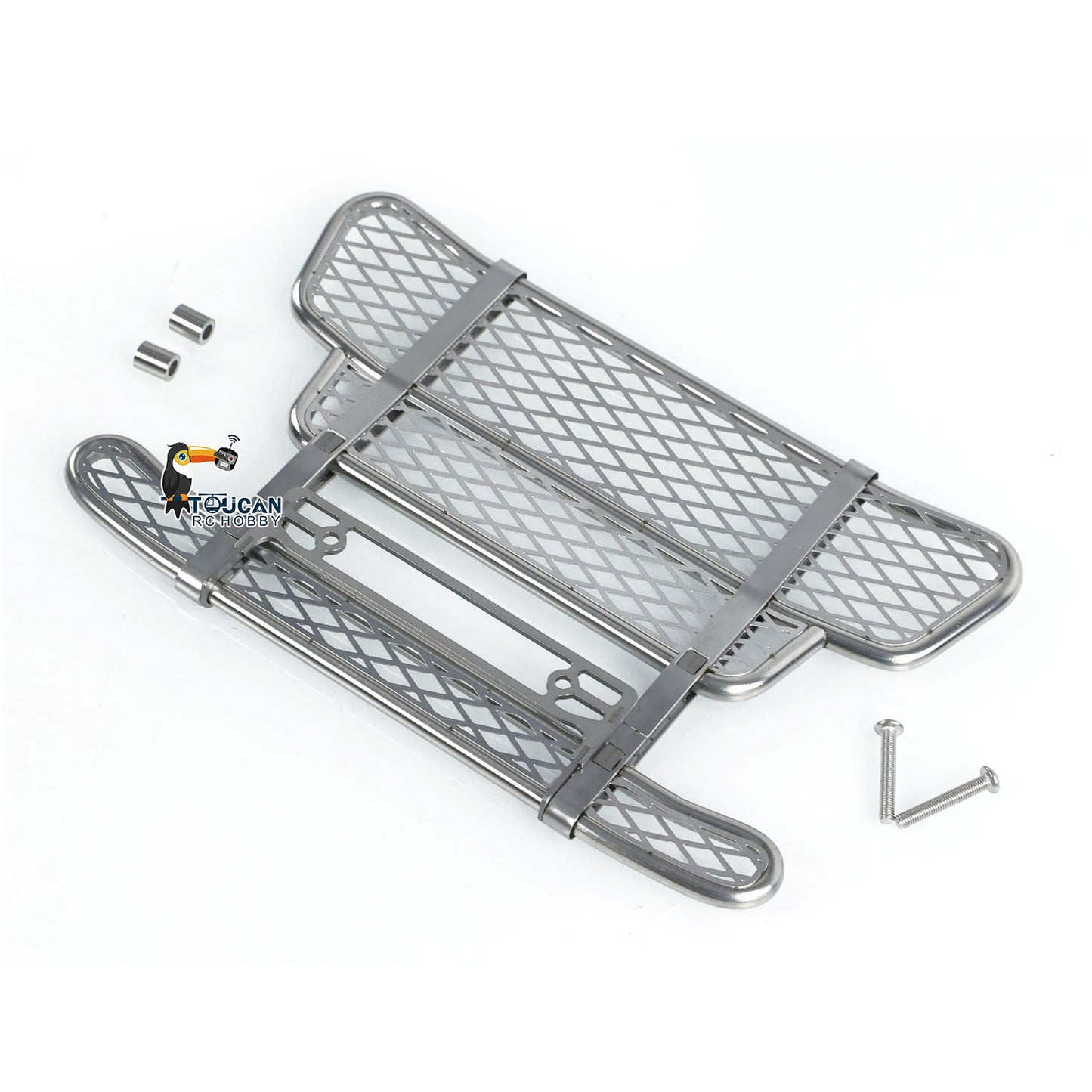 Metal Front Bumper Cabin Roof Magnetic Kit for 1/14 Scale 770S RC Tractor Truck Remote Controlled Car Model DIY Parts