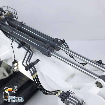 1/20 Metal Painted Assembled RC Hydraulic Equipment Remote Controlled Excavator for 996 Taranis XE Radio Digger Frsky-Taranis-XE