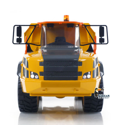 US Stock Plastic DoubleE E591 003 1/20 RC Articulated Dumper 6WD Electric Remote Control Truck VO Motor Battery USB Charging Cable RTR