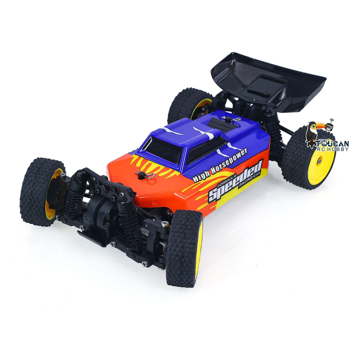 TOUCAN RC HOBBY US Stock 1/24 Electric Remote Control Off Road Car 2401A 35KM/H High Speed RC Vehicle Model CVD Drive Shafts Metal Chassis Battery RTR