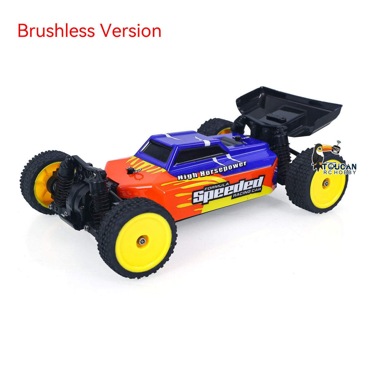 TOUCAN RC HOBBY US Stock 45KM/H High Speed 1/24 Electric Remote Control Off Road Car Model 2401AH Ready To Run RC Vehicle Model Brushless Motor Battery