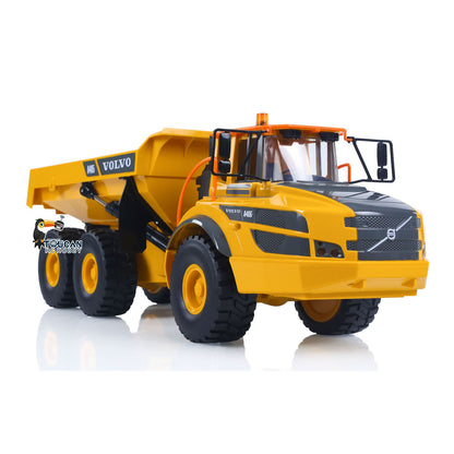 Plastic DoubleE E591 003 1/20 RC Articulated Dumper 6WD Electric Remote Control Truck VO Motor Battery USB Charging Cable RTR